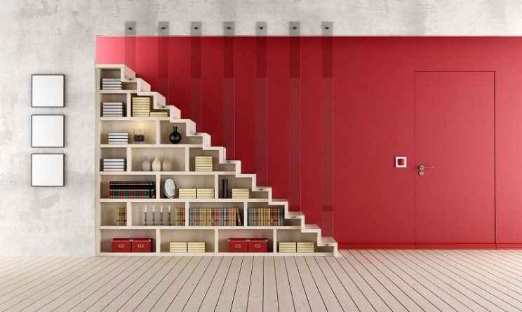 decorar escaleras estrechas